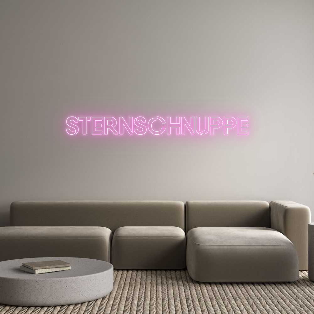 Custom Neon: Sternschnuppe