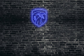 Neon LED schriftzug sign schild light strip blau online home dekor, adler